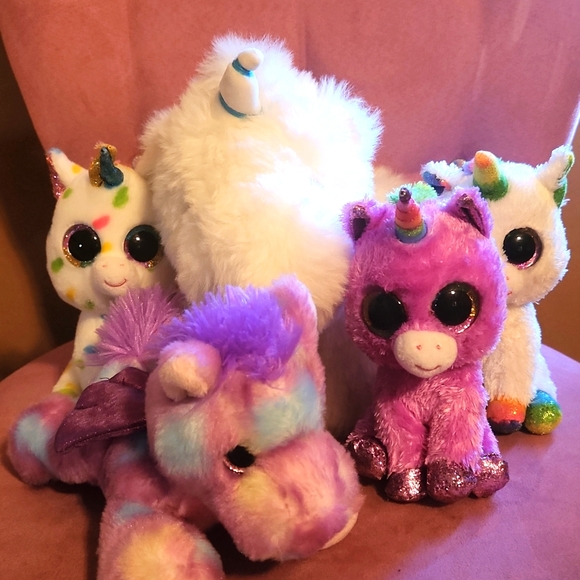 🦄💜 Unicorn TY's and friends - Picture 2 of 2